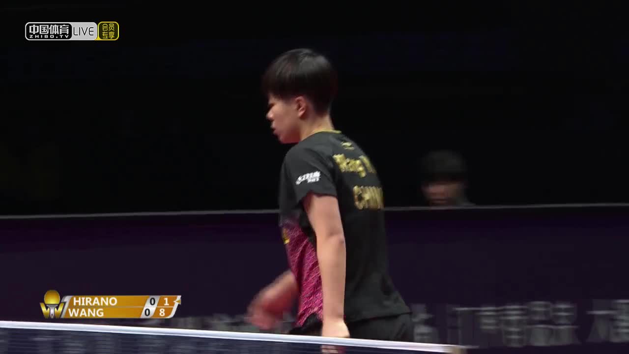 平野美宇vs王艺迪 2019年国际乒联巡回赛总决赛 女单1/8决赛