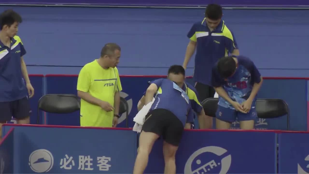 八一南昌 VS 广东 2019全国锦标赛 男团半决赛