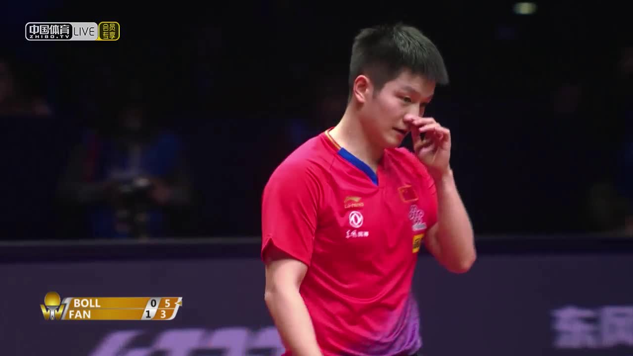 波尔VS樊振东 2019年国际乒联巡回赛总决赛 男单1/8决赛
