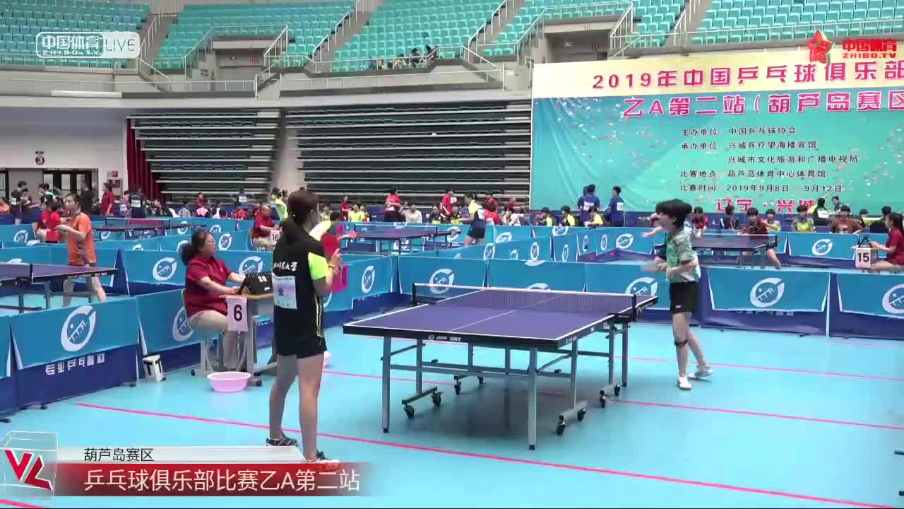 2019年中国乒乓球俱乐部乙A第二站