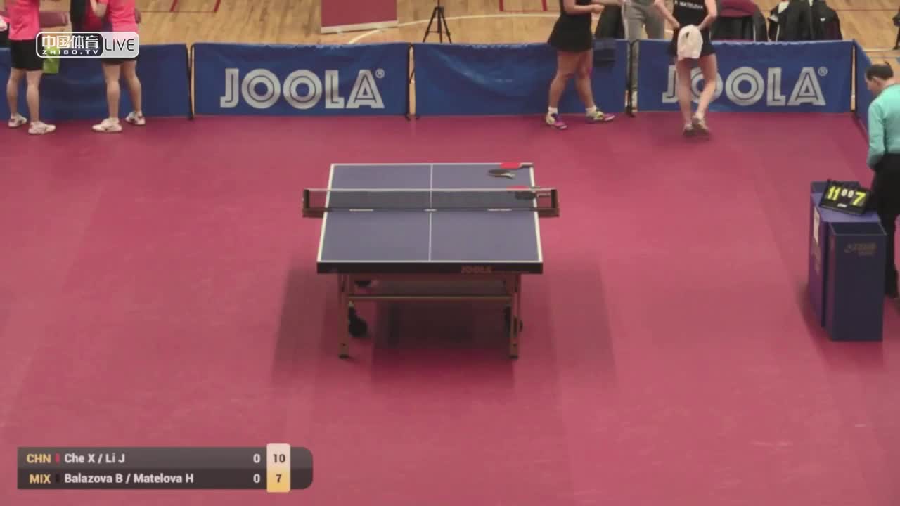 车晓曦/李佳燚VS巴拉佐娃/马特洛娃 2019北美洲挑战赛 女双半决赛