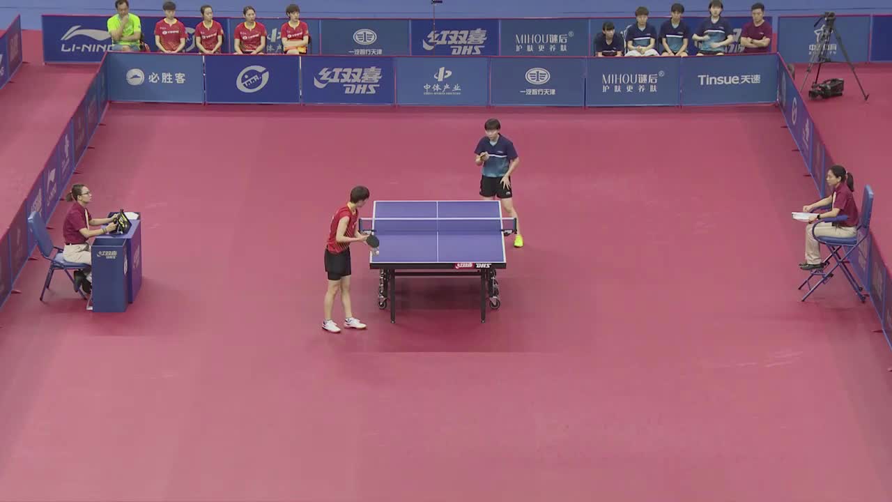 黑龙江 VS 八一南昌一队 2019全国锦标赛 女团半决赛