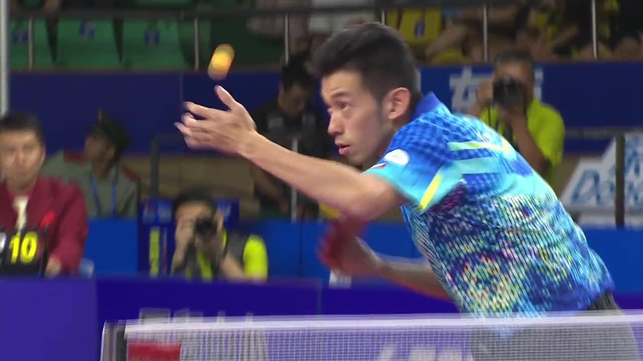 黄镇廷VS陈卫星 20160911 乒乓球亚欧对抗赛
