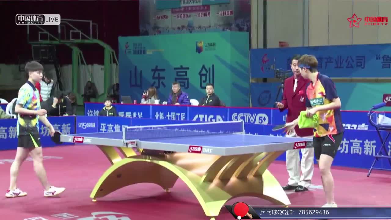 女团乒超11轮：鲁能·潍坊高新 VS 大土河华理