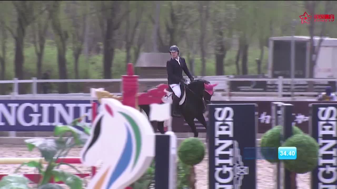 多美马术90CM级别 盛京马会 姜道阳 佩伯