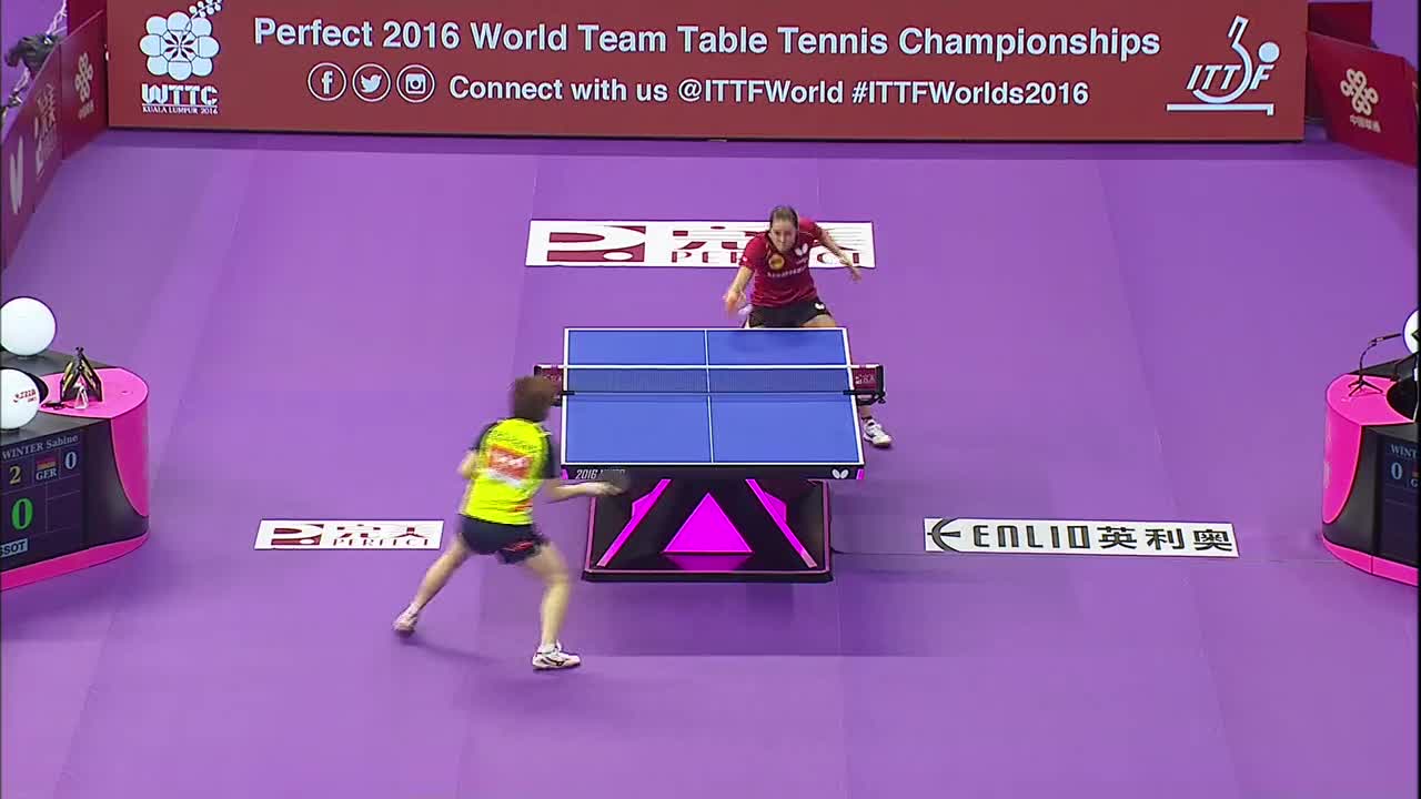 20160303 马来西亚世乒赛 女团八分之一决赛 韩国vs德国