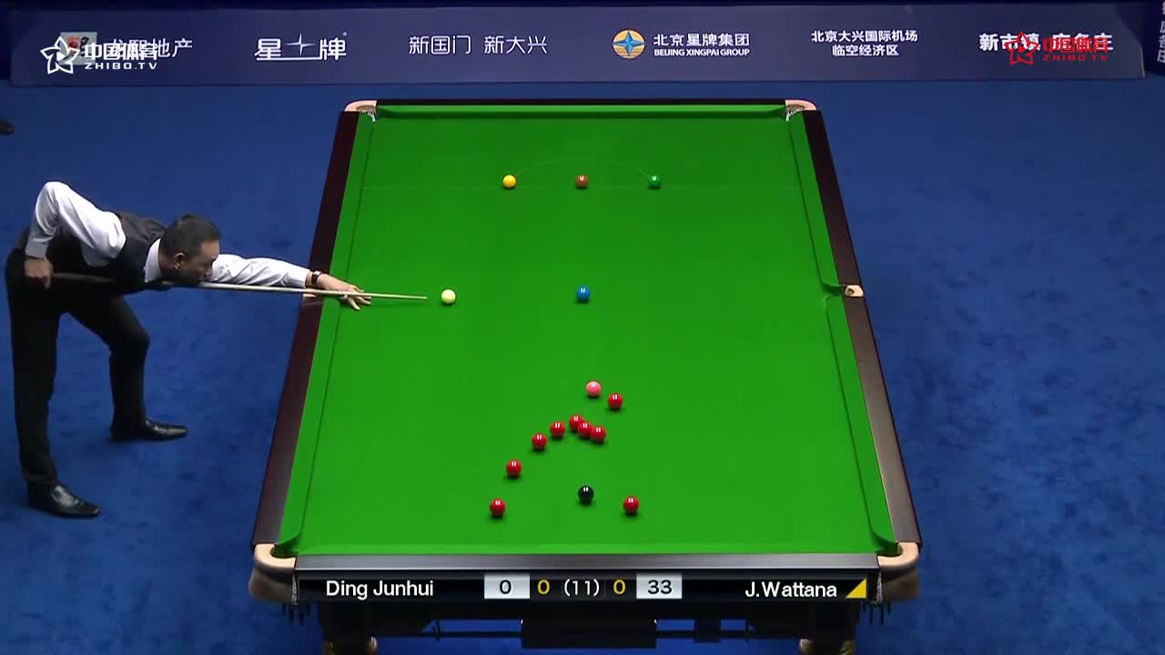 2019中国公开赛|艺高人大胆！瓦塔纳中带拉杆袋口走位