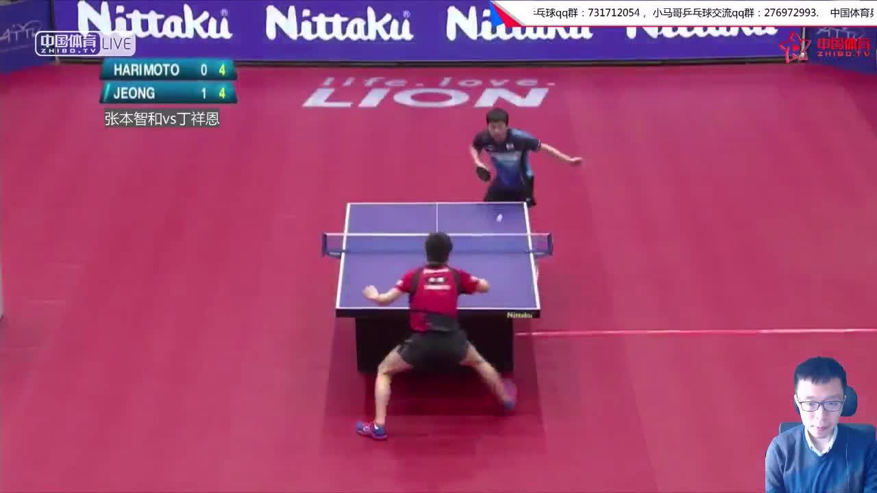 张本智和vs丁祥恩 小马哥解说 2018乒乓球亚洲杯1/4决赛