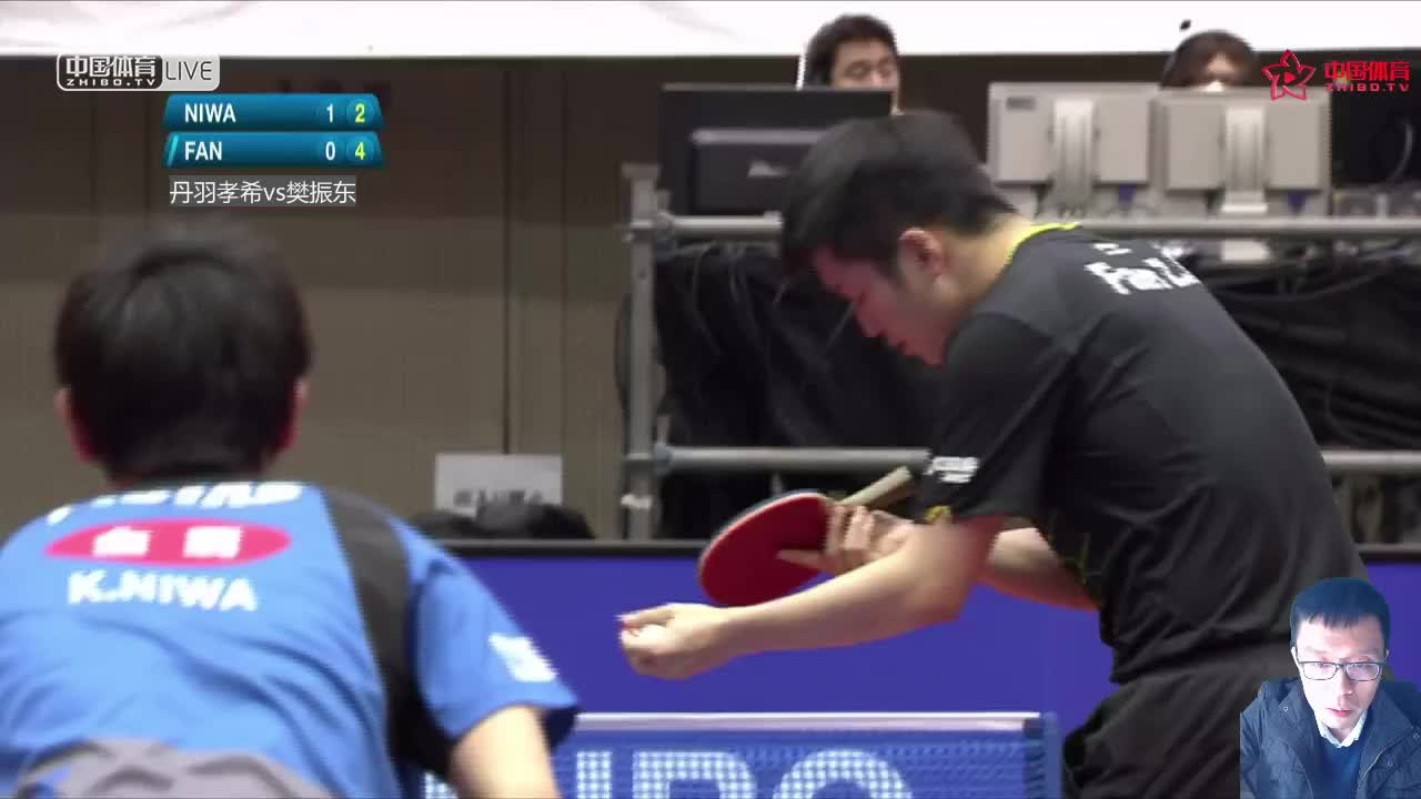 樊振东vs丹羽孝希 小马哥解说 2018乒乓球亚洲杯1/4决赛