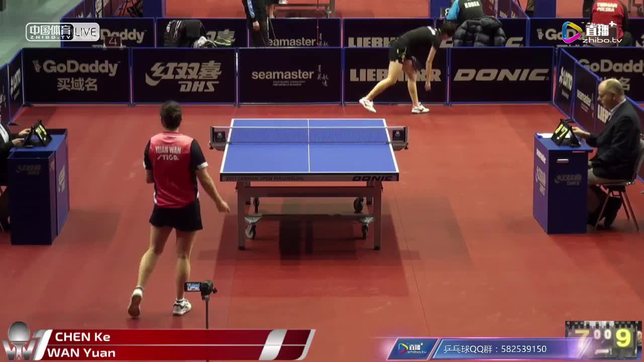 陈可 CHN vs 万媛 GER