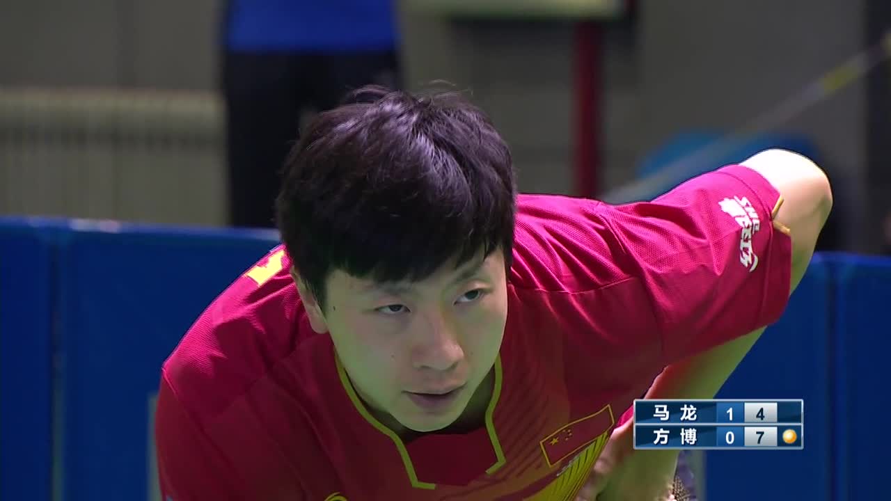 马龙vs方博 20160714 中国乒乓球队奥运热身赛男队