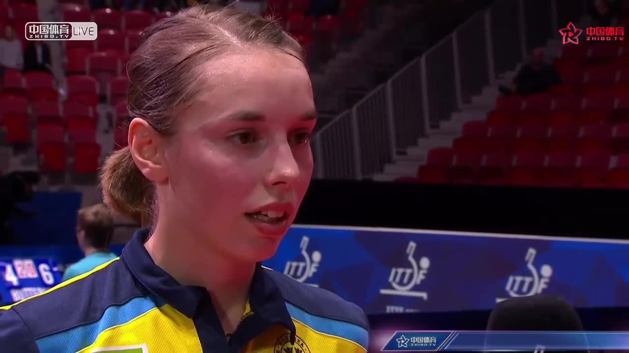 白俄罗斯vs瑞典 2018世乒赛女团小组赛