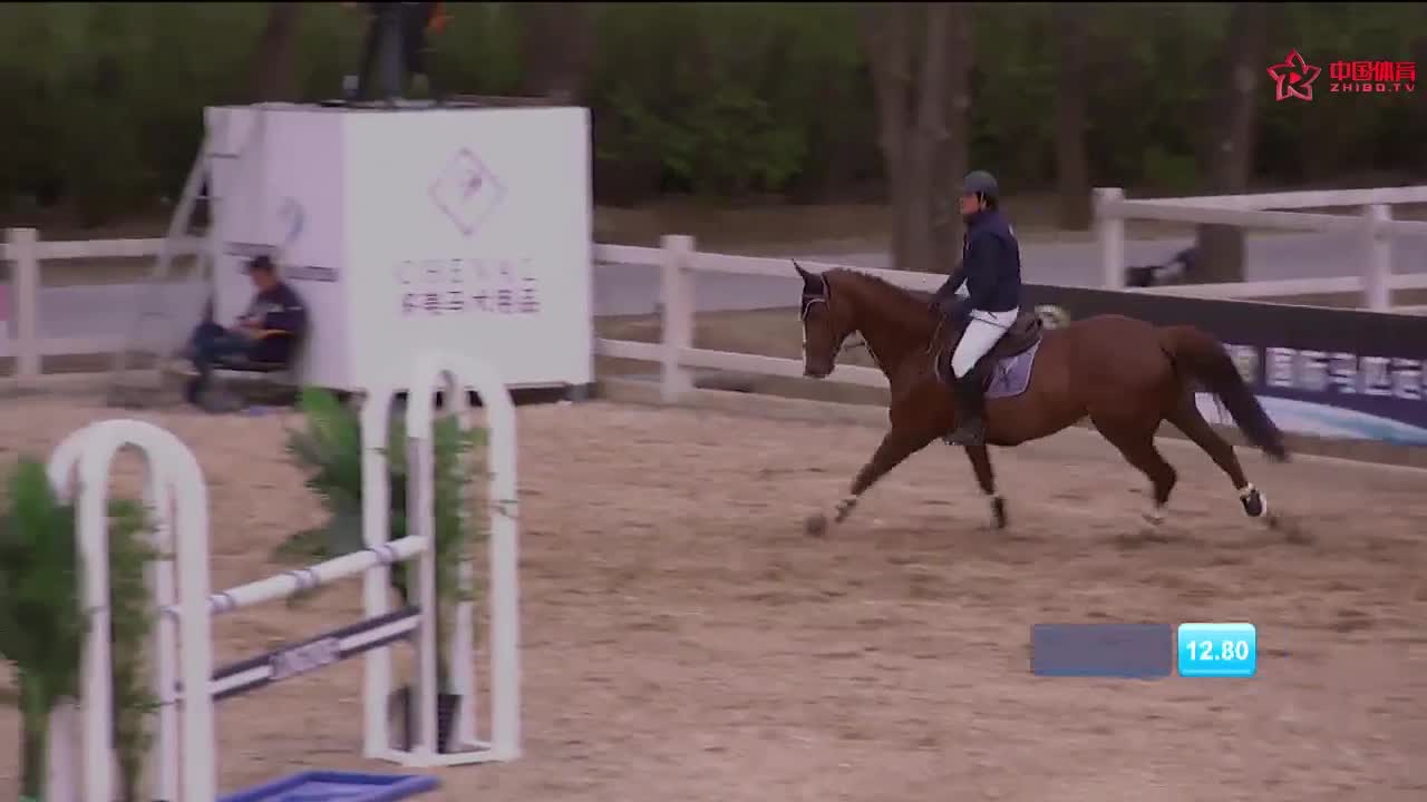 红朗姆110CM级别 济南天天向上骑士会 MELODIE CAMILLE BIGOT 魔铃