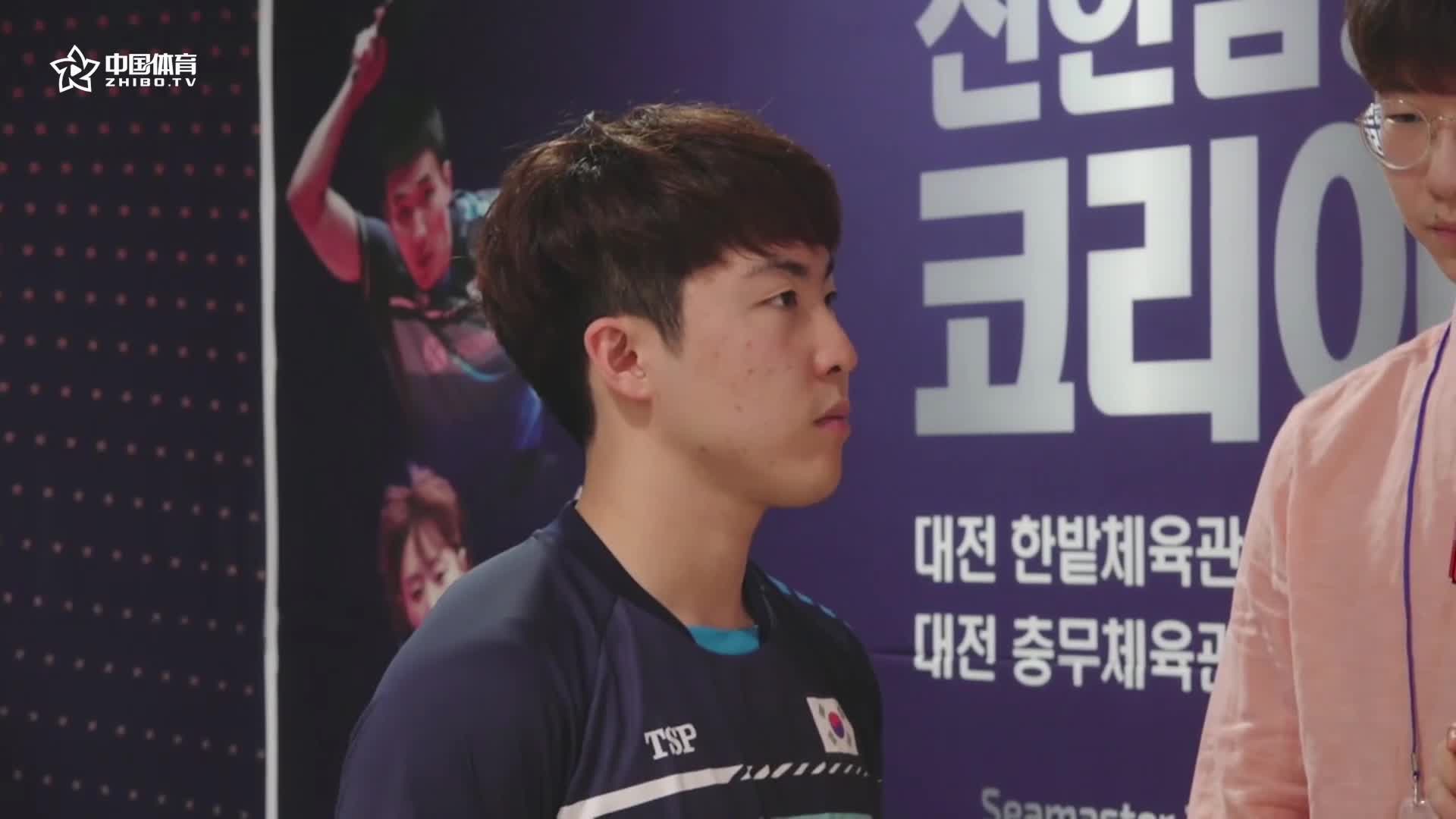 赛后 | 林钟勋：韩国球迷给了自己很大的信心 接下来的目标是亚运会