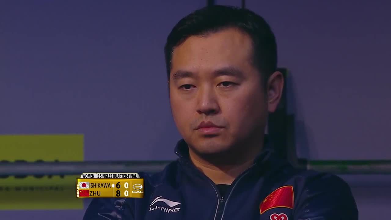 朱雨玲vs石川佳纯 20151212 国际乒联年终总决赛女单8强