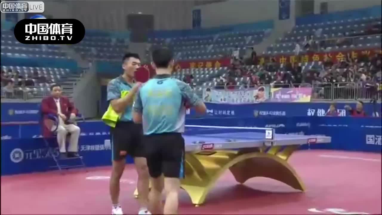 乒超：刘丁硕/程靖淇 VS 孔令轩/蔡伟