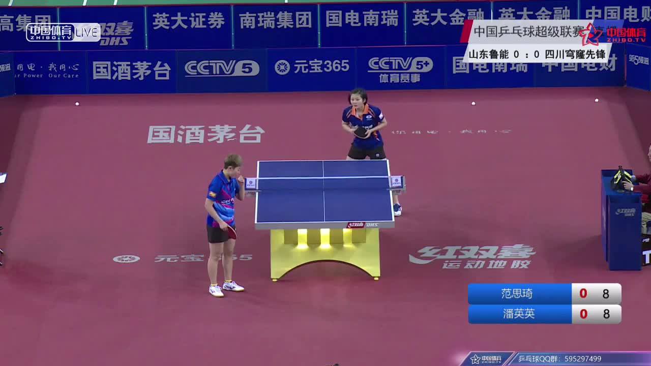 范思琦vs潘英英
