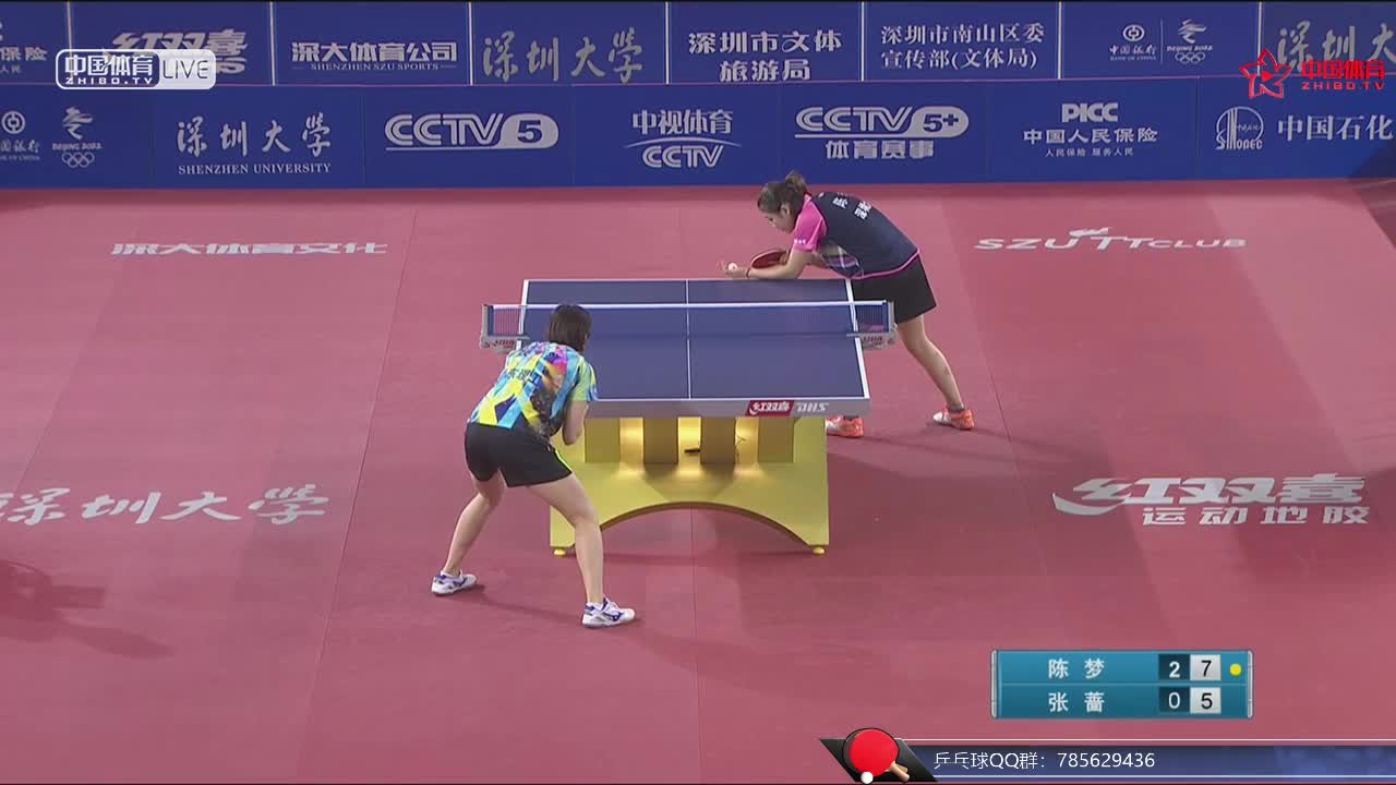 深圳大学  VS 大士河华理 中国女子乒超联赛