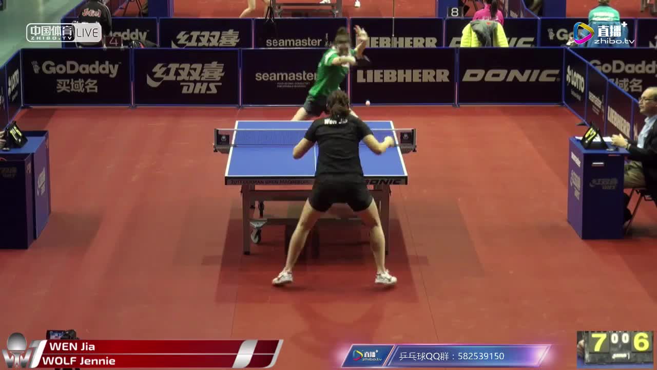 文佳 CHN vs 沃尔夫 GER