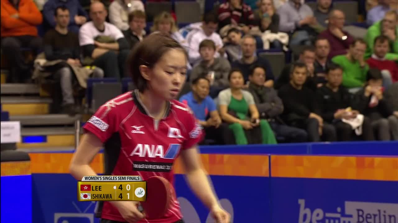 李皓晴VS石川佳纯 20160130 乒乓球德国公开赛 女单半决赛