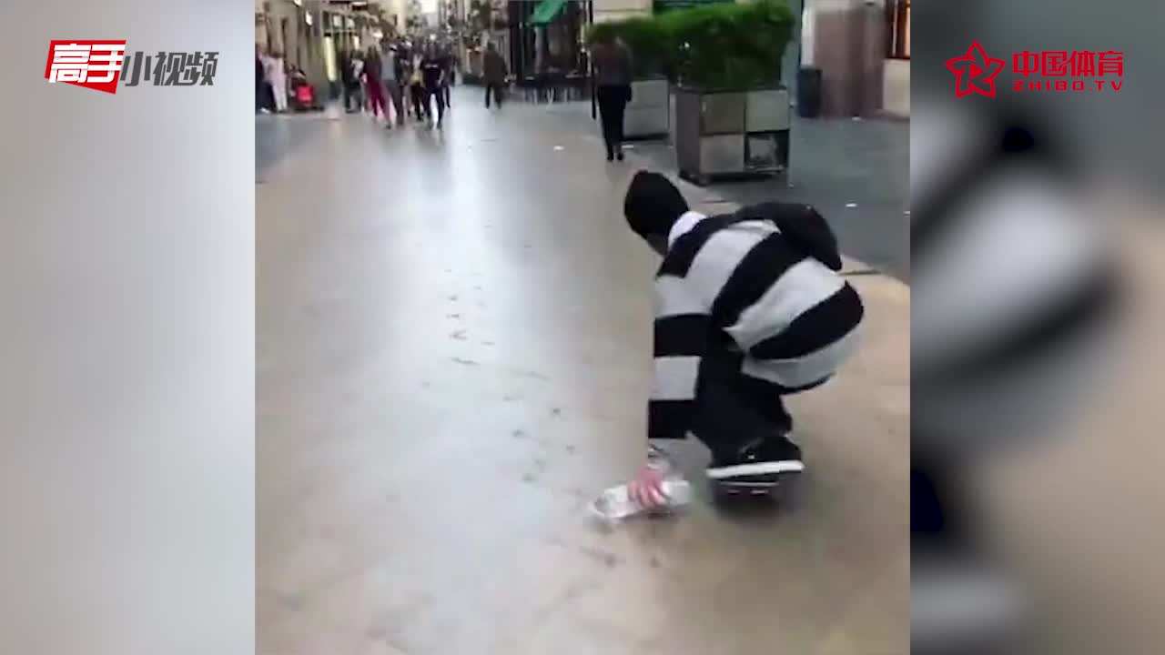 超飘逸的滑板风格！玩得不是滑板是灵魂