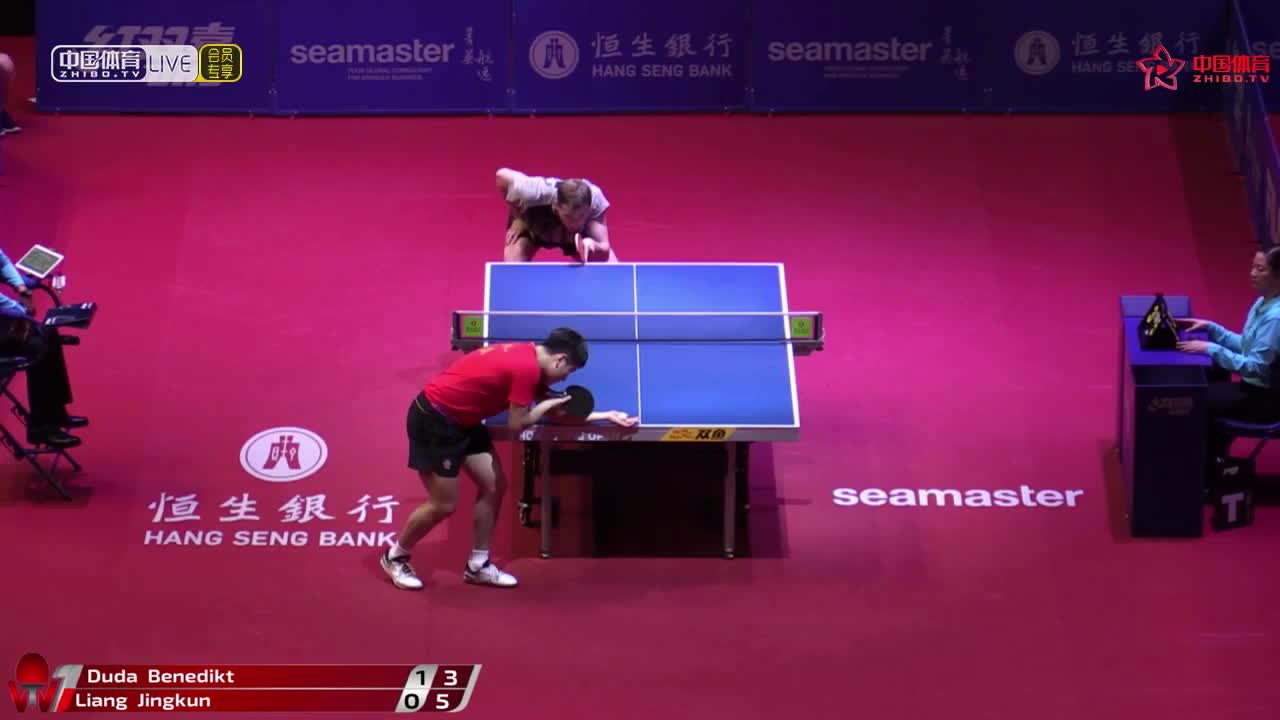 梁靖崑 CHN vs 杜达 GER 2019香港公开赛 男单1/8决赛