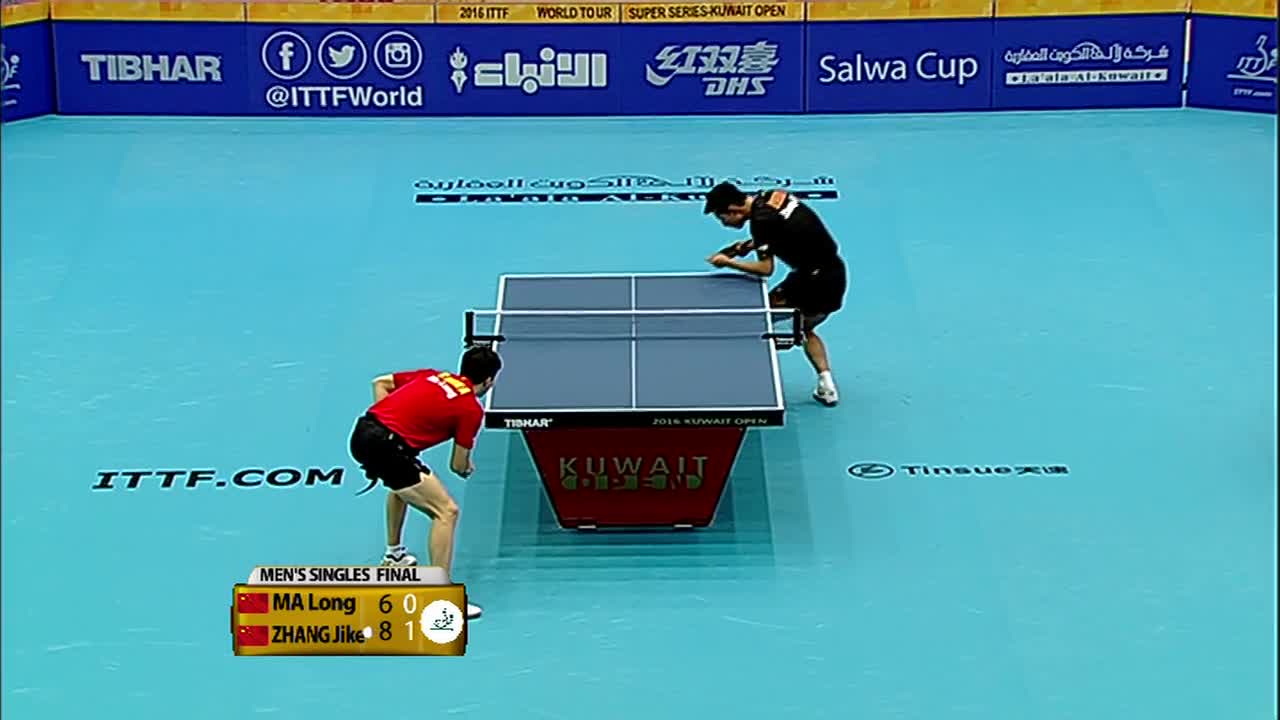 张继科VS马龙 20160320 国际乒联巡回赛科威特站 男单决赛 