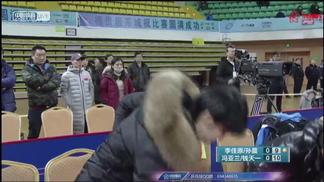 李佳原/孙晨vs冯亚兰/钱天一