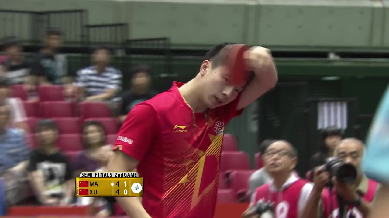 马龙vs许昕 20160619 国际乒联日本公开赛男单半决赛