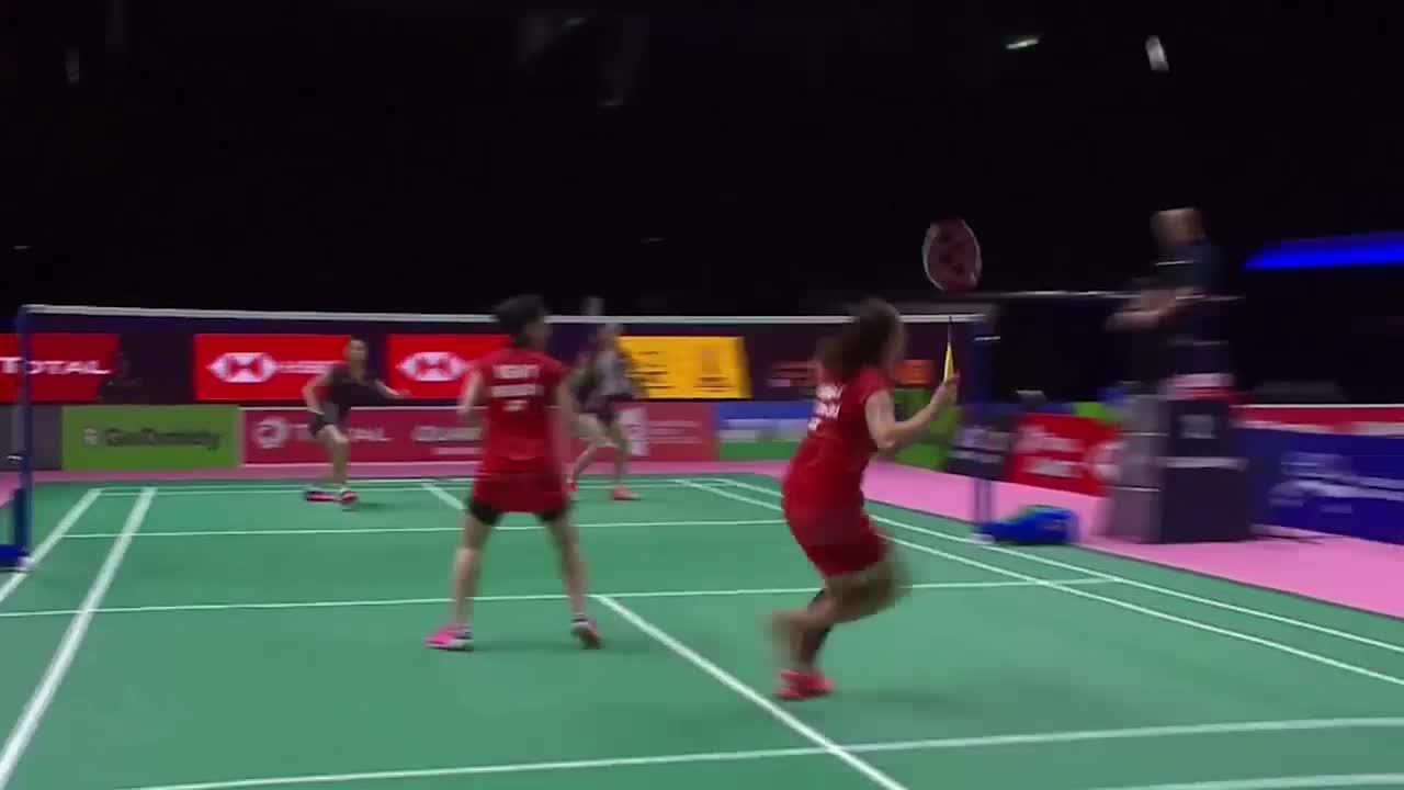 战报 | 中国台北4-1中国香港 尤伯杯小组赛B组