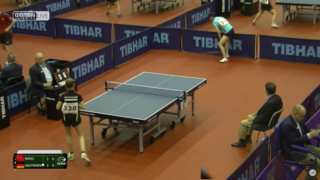 王净歆 CHN vs考夫曼 GER 波兰青少年公开赛