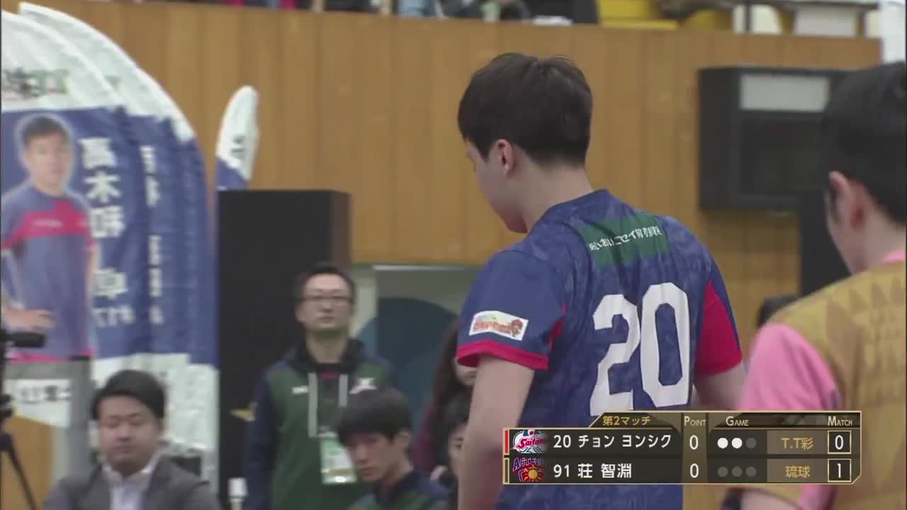 TT彩玉 VS 琉球 2018-2019日本T联赛男子