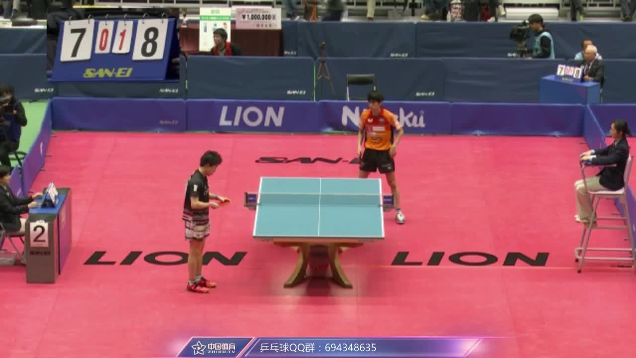 吉村 和弘vs神 巧也 日本狮王杯12强战