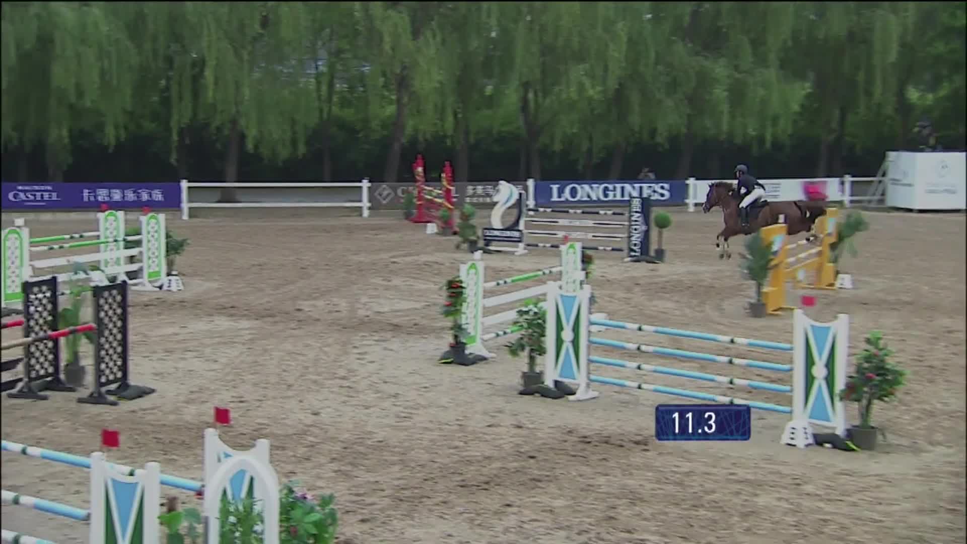 2019鸟巢之路第二站 130CM级别障碍赛 宁夏马术队 那音台 克莱尔