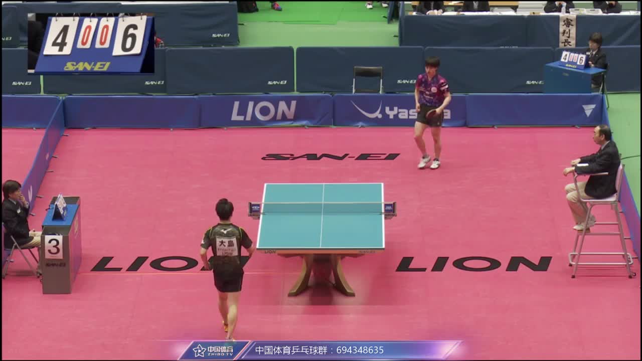 大島祐哉vs上田仁  日本狮王杯12强战