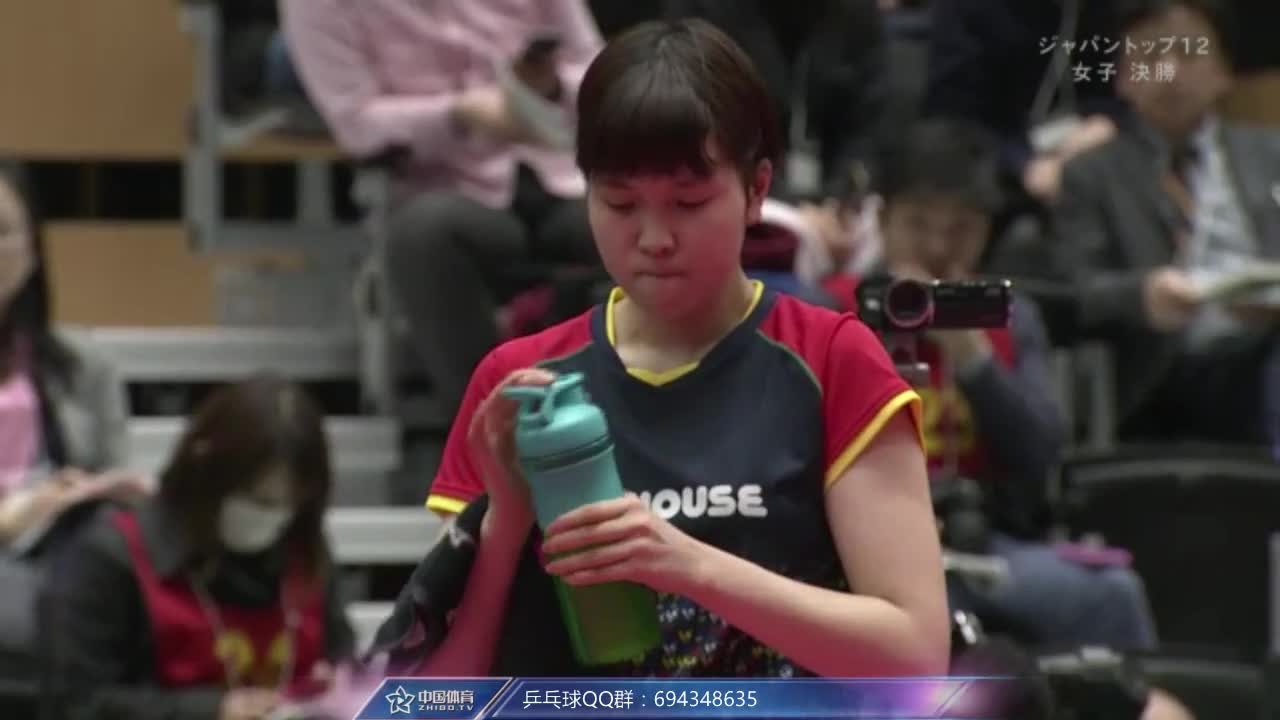 早田希娜vs桥本帆乃香 日本狮王杯12强战女子决赛