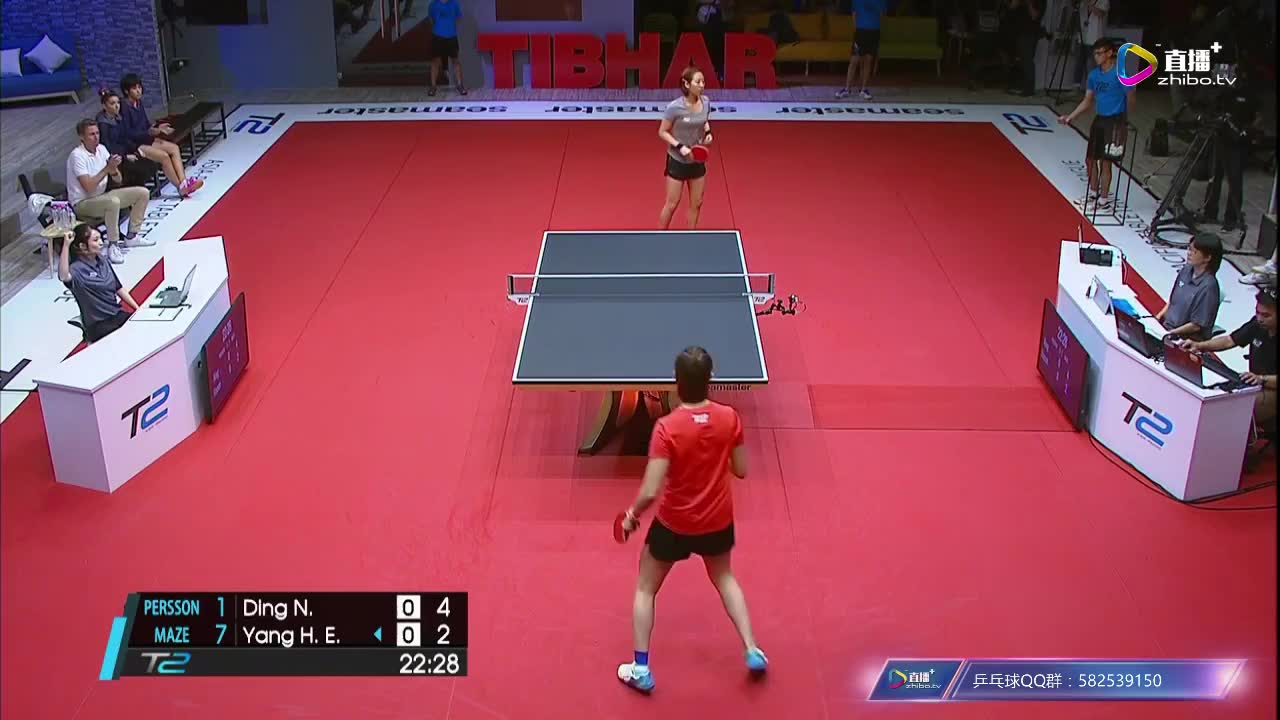 丁宁 vs 梁夏银  T2亚太联赛