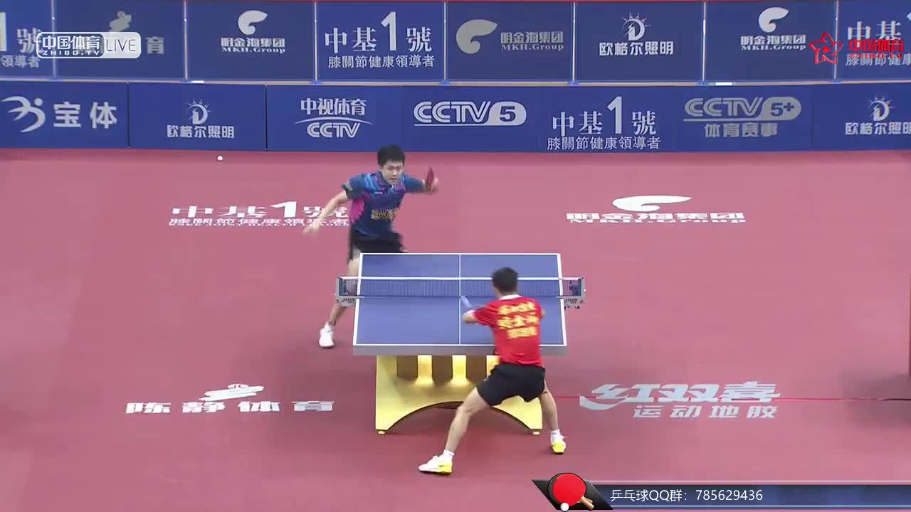 宝安明金海 VS 河北霸州海润 中国男子乒超联赛