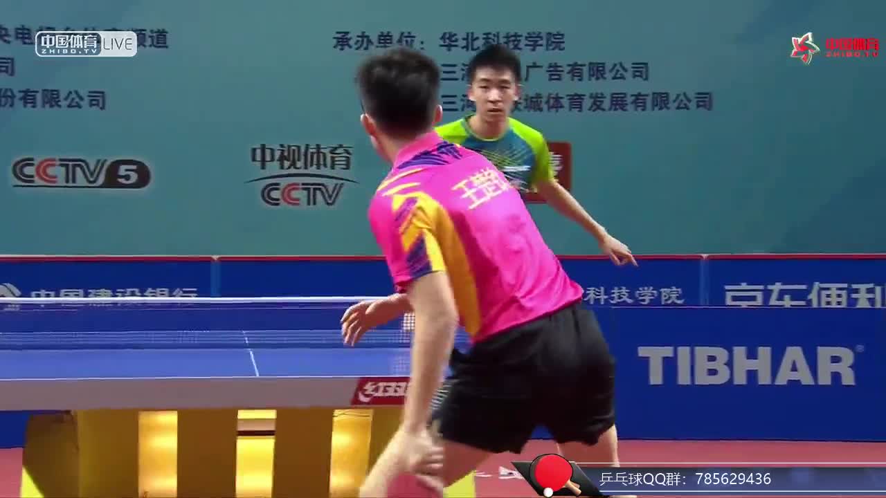 河北霸州海润  VS 天津权健 中国男子乒超联赛