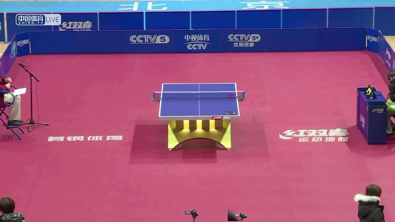 北京首钢  VS 深圳大学 中国女子乒超联赛