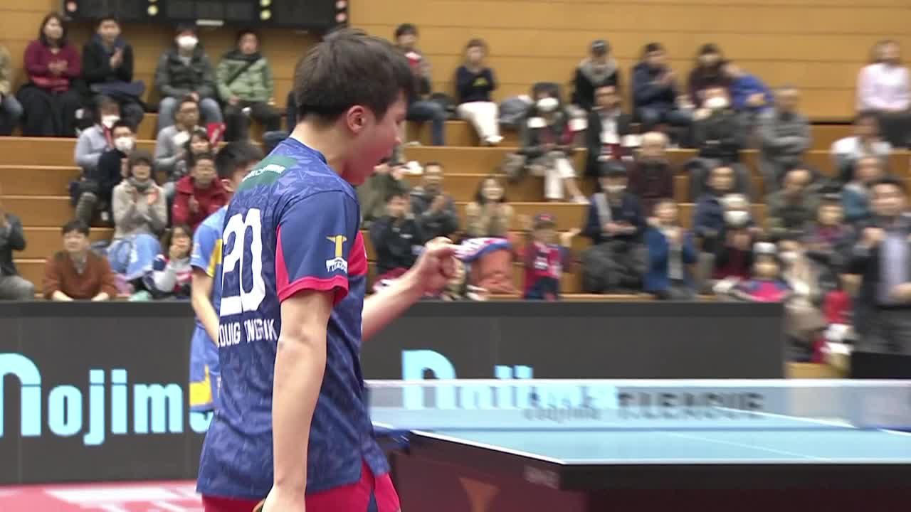 2018-2019日本T联赛：男子 TT彩玉vs冈山
