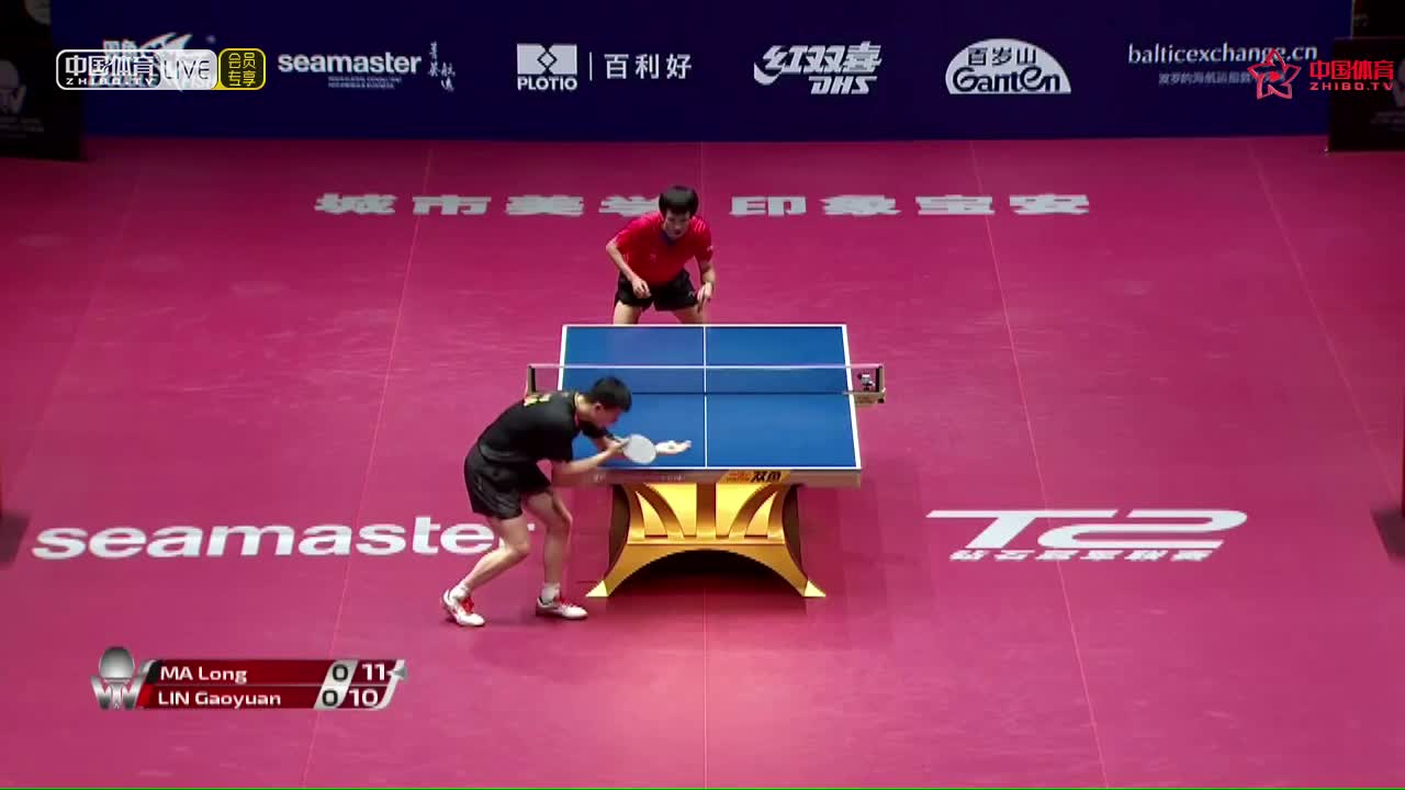 林高远 CHN vs 马龙 CHN 2019中国公开赛男单决赛