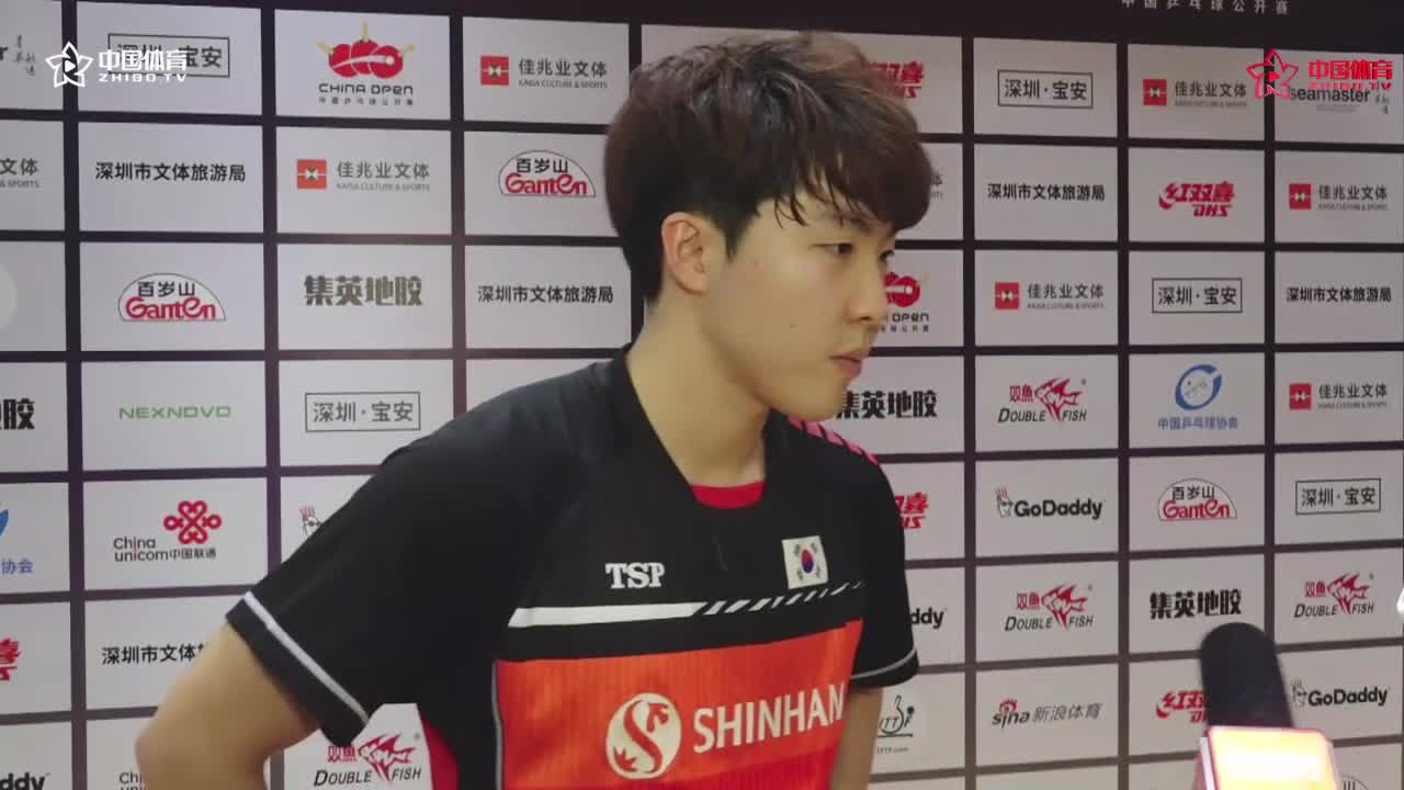 赛后 | 林钟勋：希望自己全力以赴挑战更多强劲的对手