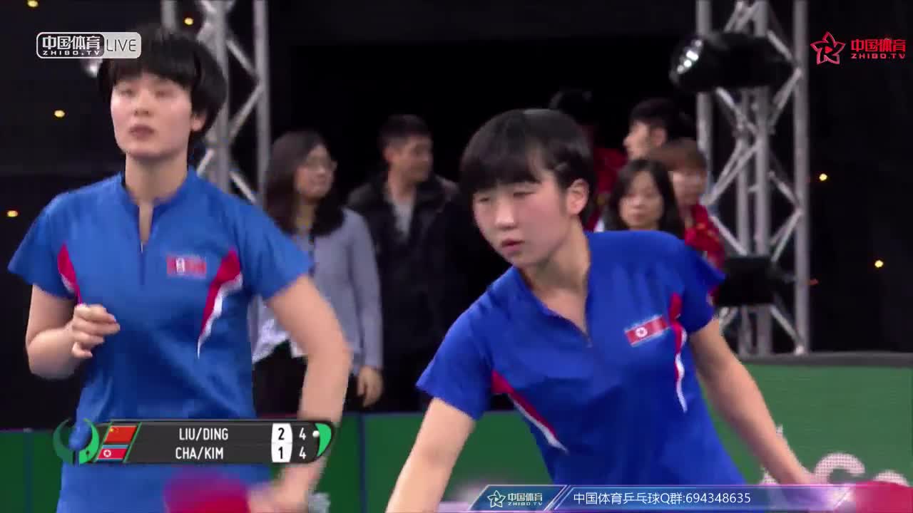 中国 vs 朝鲜(无解说) 2018乒乓球团体世界杯女团小组赛