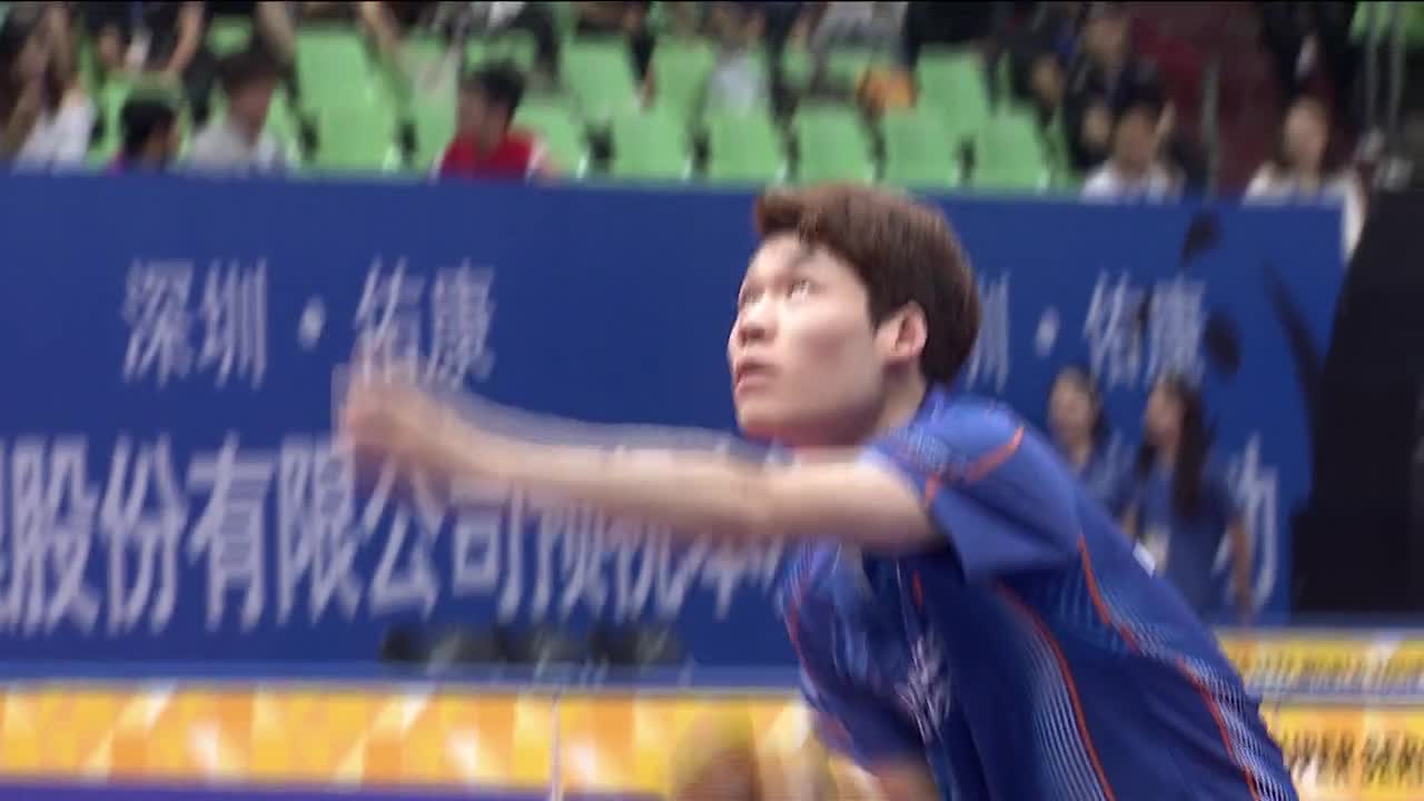 许昕vs张宇镇 20160917 国际乒联巡回赛中国站男子单打R2