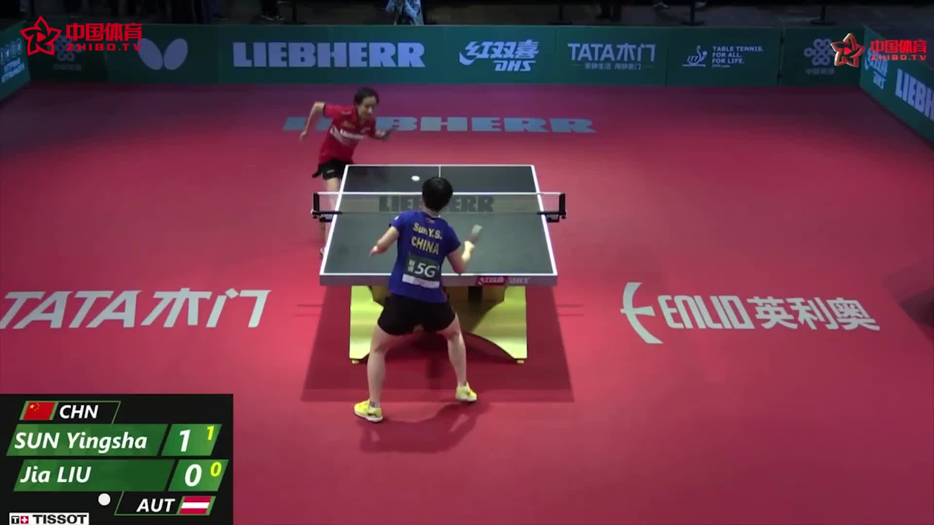 战报 | 孙颖莎 4-1 刘佳 2019世乒赛女单正赛第二轮