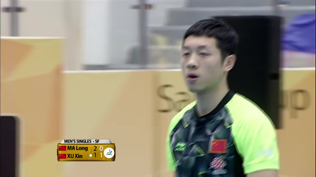 马龙vs许昕 20160320 国际乒联巡回赛科威特站男单半决赛