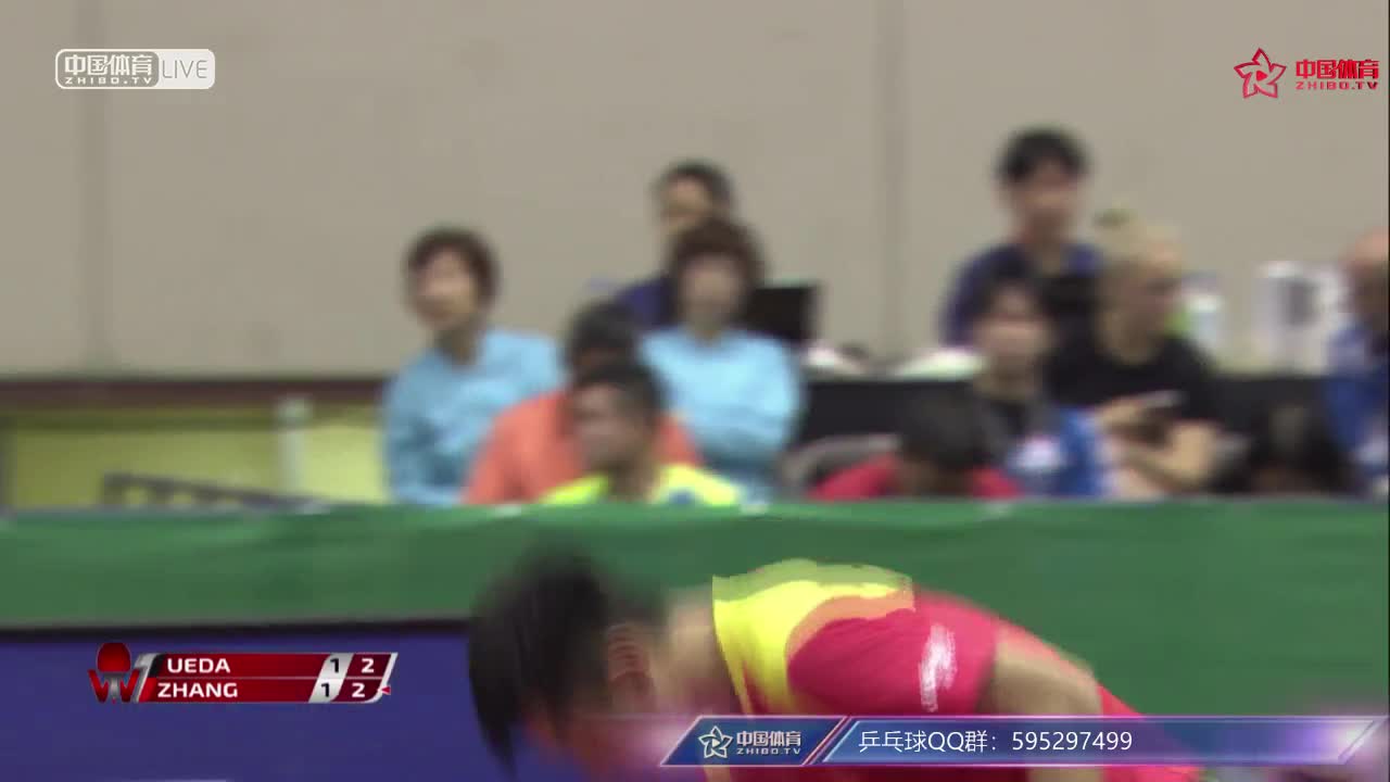 张继科 CHN vs 上田仁 JPN 日本公开赛 男单1/4决赛