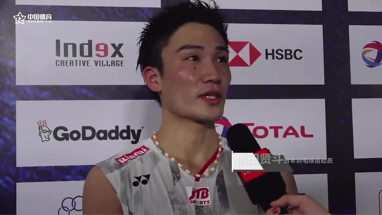 赛后 | 桃田贤斗：由二单变一单承担更多责任 希望赢下所有比赛