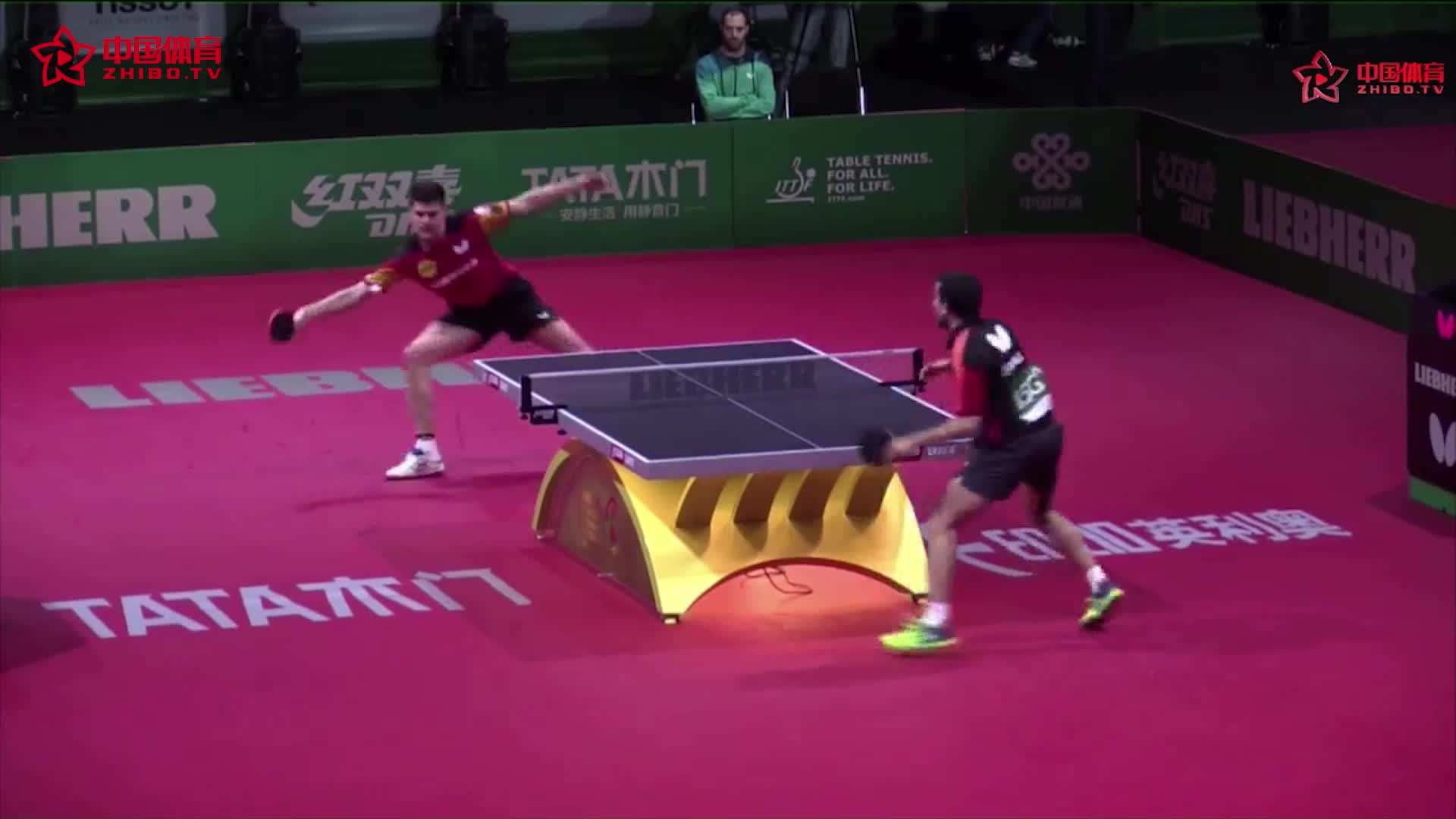 战报 | 奥恰洛夫4-0陶伯-迈克尔 2019世乒赛男单正赛第一轮